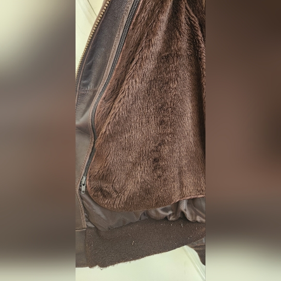 SCHOTT A-2 Naked Cowhide Leather Flight Jacket - Picture 4 of 4